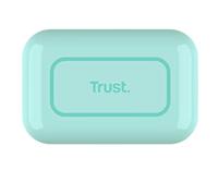 Trust Mobile Primo Touch Draadloze Bluetooth Oordopjes Wireless Earphones, 10 Uur Speeltijd in Totaal, Ingebouwde Microfoon, TWS, voor PC, Laptop, Smartphone, Tablet - Turquoise - thumbnail