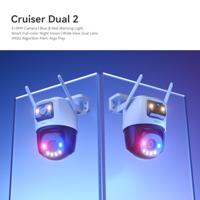 Imou Cruiser Dual 2 IP-bewakingscamera, wit - thumbnail