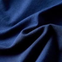 Kindershirt met lange mouwen vogelprint 92 marineblauw - thumbnail