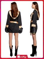 Sexy Fever Boks kostuum vrouw - thumbnail