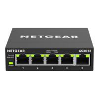 NETGEAR GS305E-100PES GS305E Netwerk switch 5 poorten 16 GBit/s - thumbnail
