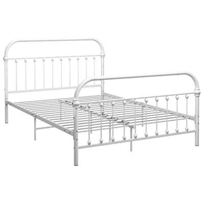 Bedframe metaal wit 140x200 cm Bedframe metaal wit 140x200 cm