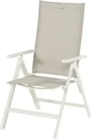 Hartman verstelbare dining tuinstoel aruba royal white - thumbnail