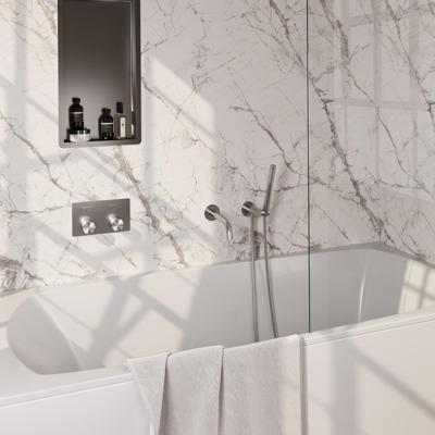 Inbouwthermostaat set Brauer Carving Met Drukknoppen Incl Baduitloop RVS (Keuze Handdouche) Inbouwthermostaat set Brauer Carving Met Drukknoppen Incl Baduitloop RVS (Keuze Handdouche)