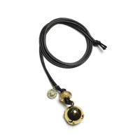 Proud MaMa Zwangerschapsketting Babybel Ketting Basic GOLD [stars] - thumbnail