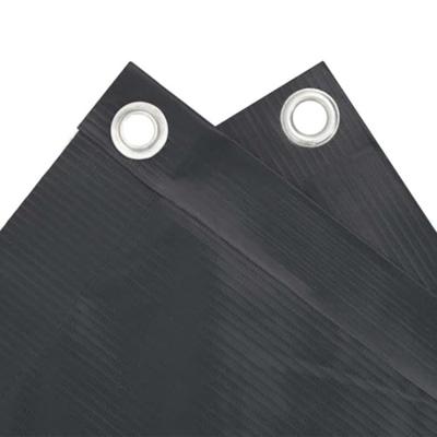 Balkonscherm 500x90 cm PVC antracietkleurig - thumbnail