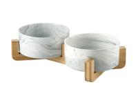 Drink- en voerbak voor hond en kat - thumbnail