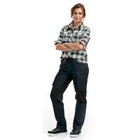 Blåkläder Dames Service werkbroek stretch 71591142 | Zwart | Maat 48 - 7330509485835 - thumbnail