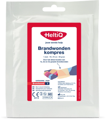 HeltiQ Brandwonden Kompres