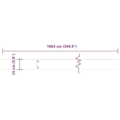 VidaXL Gazonranden 10 st 15x103 cm roestvrij staal VidaXL Gazonranden 10 st 15x103 cm roestvrij staal