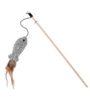 Nobleza Kattenhengel - Pluche speeltje - 40 cm - thumbnail