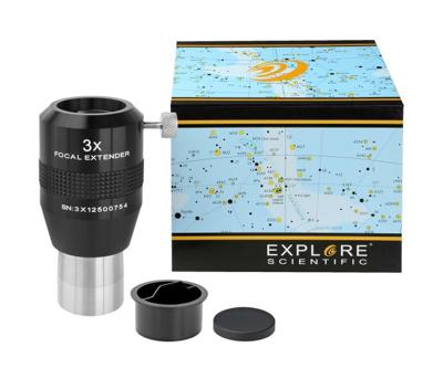 Explore Scientific 0218760 3x 31.7 mm Focal Extender Explore Scientific 0218760 3x 31.7 mm Focal Extender