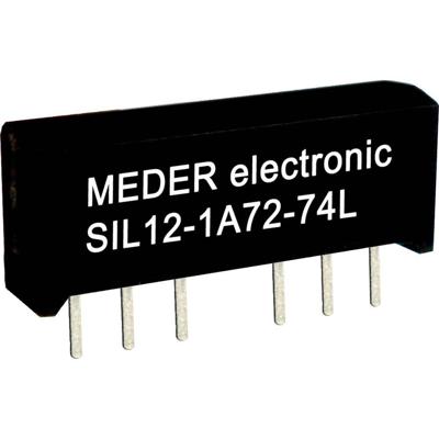 StandexMeder Electronics SIL24-1A72-71D Reedrelais 1x NO 24 V/DC 0.5 A 10 W SIL-4 StandexMeder Electronics SIL24-1A72-71D Reedrelais 1x NO 24 V/DC 0.5 A 10 W SIL-4