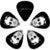 D'Addario John Lennon Mind Games Guitar Picks gitaar plectrums medium 10-pack - thumbnail
