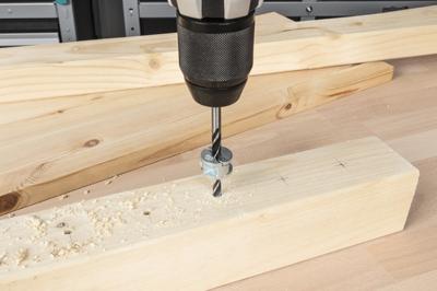 Deuvelboor met dieptestop 6mm Deuvelboor met dieptestop 6mm