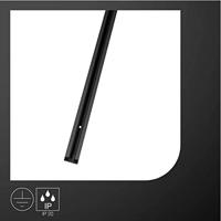 SLV 143010 230V-railsysteemcomponenten Rail Zwart (mat) - thumbnail