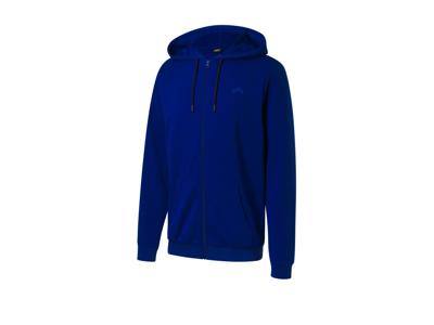 CRIVIT Heren hoodie met rits (Blauw, S)