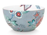 Pip Studio Flower Festival Kom Lichtblauw 15 cm - thumbnail