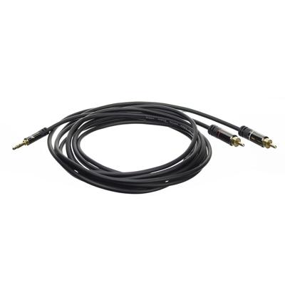 ACT 3,5mm jack naar 2x Tulp kabel M/M 1,5m