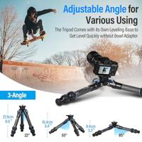 Sirui AM-223L Compact Travel Tripod with Leveling Base - thumbnail