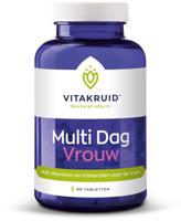 Vitakruid Multi Dag Vrouw 100% Vegan 90 - thumbnail
