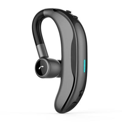 Auto Handfree Wireless oor-haak Bluetooth koptelefoon met microfoon (zwart-grijs)