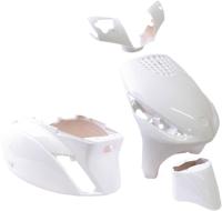 Plaatset 4-delig Edge voor Piaggio Zip/Zip 2000 2T/4T vanaf bouwjaar 2000 - glanzend wit - thumbnail