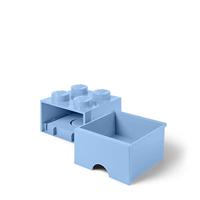 Room Copenhagen LEGO Brick Drawer 4 Licht blauw opbergdoos - thumbnail