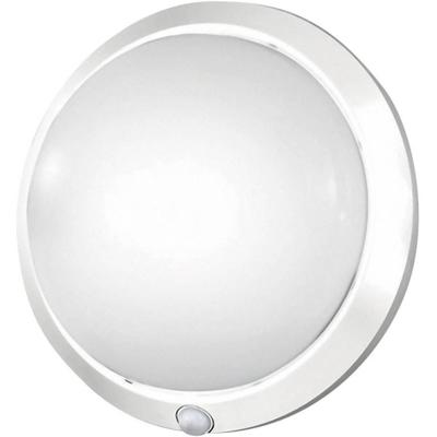 Fabas 2796-61-102 Armilla Plafondlamp met bewegingsmelder Spaarlamp E27 60 W Wit