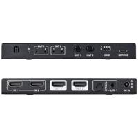SpeaKa Professional SP-11571776 2 + 2 poorten HDMI-Matrix-switch Ultra HD-geschikt 7680 x 4320 Pixel Zwart - thumbnail
