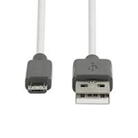 LogiLink USB-kabel USB 2.0 USB-A stekker, USB-micro-B stekker 1.80 m Zwart CU0063 - thumbnail