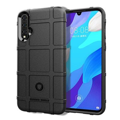 Volledige dekking schokbestendig TPU Case voor Huawei Nove 5 Pro (zwart)