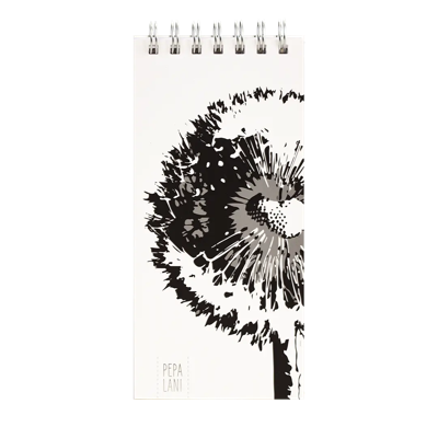 Pepa Lani To Do Lijst Black & White Flower