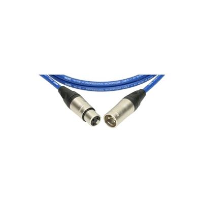 Klotz M1 K BL microfoonkabel 3p XLR F/M blauw 7.5 meter