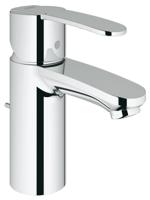 Wastafelkraan GROHE Wave Cosmopolitan S-size met Waste Chroom - thumbnail
