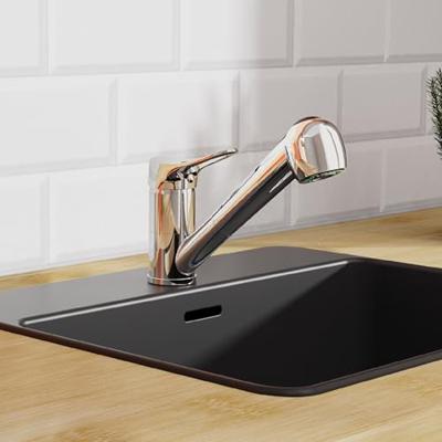 EISL VERONA mengkraan keuken met uittrekbare sproeier | chroom - NI183VECR NI183VECR - thumbnail