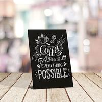 Europel krijtbord L-vormig, ft A4 - thumbnail