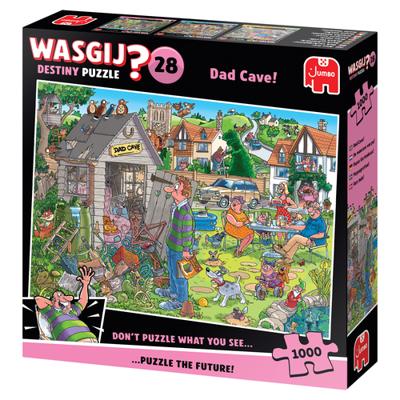 Wasgij Destiny 28 De Mancave van Pa! Puzzel 1000 stukjes - thumbnail