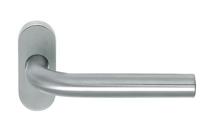 Paar LIDO rvs mat ovaal rozet - thumbnail