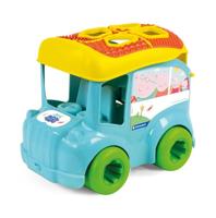 Clementoni baby - vormenstoof peppa pig bus, 8dlg. - thumbnail
