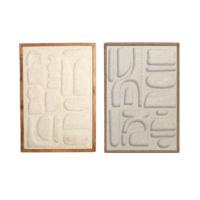 Schilderij Home ESPRIT Beige Modern Stads 75 x 3 x 105 cm (2 Stuks) - thumbnail