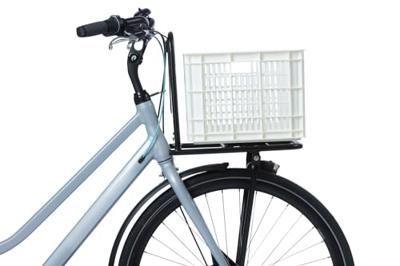Basil fietskrat m - medium - 29.5 liter - wit