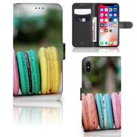Apple iPhone Xs Max | Book Cover | Macarons - thumbnail