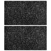 Snijplanken 2 st met granietpatroon gehard glas - thumbnail