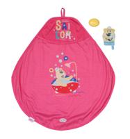 Baby Born Handdoek met Capuchon + Accessoires Roze - thumbnail