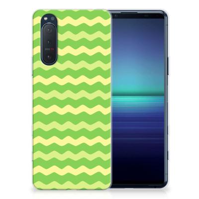 Sony Xperia 5II | TPU bumper | Waves Green