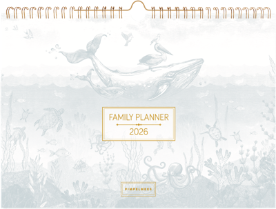 Pimpelmees Family Planner 2026 Breezy Blue Pimpelmees Family Planner 2026 Breezy Blue