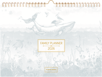 Pimpelmees Family Planner 2026 Breezy Blue - thumbnail