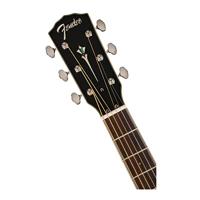 Fender PR-180E Resonator Aged Cognac Burst WN elektrisch-akoestische resonatorgitaar met koffer - thumbnail