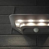 Lutec Solar wandlampGhost Solar zilvergrijs - 6901401337 - thumbnail